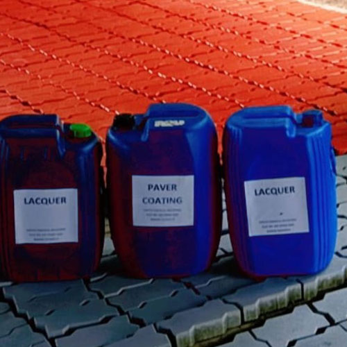 Lacquer Polish Paver Block